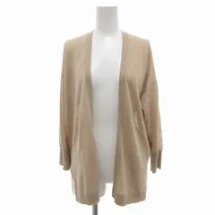ノンブルアンペール NOMBRE IMPAIR トッパー カーディガン シルク混 ドロップショルダー F ベージュ /UO ■GY03のサムネイル