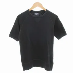 ウールリッチ WOOLRICH スウェット トレーナー Vガゼット 半袖 XS 紺 ネイビー /FF ■GY03のサムネイル