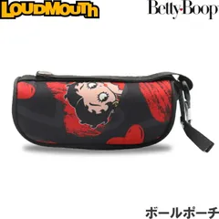 ラウドマウス ベティコラボ ボールポーチ LM-BC0008　ボールケース Loudmouth x Betty Boop 【ネコポス】のサムネイル