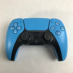 【中古品】 PlayStation5 PS5 プレイステーション5 プレステ5 DualSense デュアルセンス ワイヤレス コントローラー スターライト ブルー (CFI-ZCT1J05) 【024-260422-mh-01-fuz】