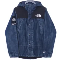 SUPREME × THE NORTH FACE Denim Dot Shot Jacket Sサイズ インディゴ NP01540I