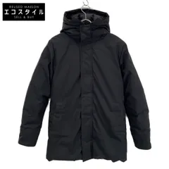 PYRENEX ピレネックス HMO050 ﾌﾞﾗｯｸ ANNECY FUR ｱﾇｼｰﾌｧｰ ﾌｰﾃﾞｯﾄﾞﾀﾞｳﾝｼﾞｬｹｯﾄ S