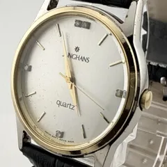 JUNGHANS ユンハンス　クォーツ　J0-501 メンズ　腕時計 クォーツ / Quartz 稼働品 電池交換済み 【H427】のサムネイル