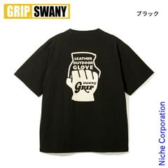 【新品】 GRIP SWANY(グリップスワニー) グローブ ロゴ Tシャツ GSMCT-117 アウトドア ウェア トップス ユニセックス 半袖