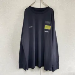 MM6 MAISON MARGIELA　長袖Tシャツ　ロンT ワッペン　ブラック　Mのサムネイル