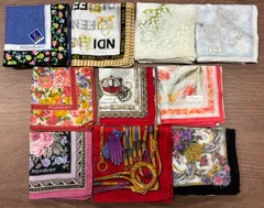 ブランドハンカチ10枚おまとめ【管理番号4114】