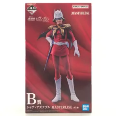 BANDAI SPIRITS フィギュア シャア・アズナブル 「一番くじ 機動戦士ガンダム UNIVERSAL CENTURY SAGA」 MASTERLISE B賞 未開封品