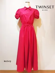 【未使用・新品】【公式正規取扱い】TWINSET(ツインセット)women's シャツドレス