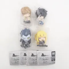 肩ズンFig. DEATH NOTE 全4種 セット 未使用 フィギュア タカラトミーアーツ ガチャガチャ カプセルトイ デスノート 夜神月 L リューク 弥海砂