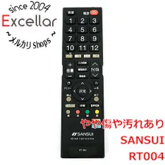 [bn:0] SANSUI　テレビ用リモコン　RT004のサムネイル