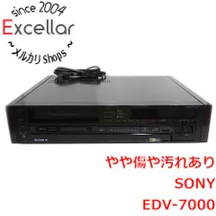 SONY　ＥＤベータ　ＥＤＶ－５０００　ジャンク品　リモコン・きれいな説明書付き SONY EDV-5000 EDベータ ビデオデッキ 【中古整備品】 : サンクス電機