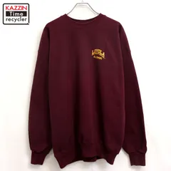 00s Champion カレッジ 三段プリント スウェット トレーナー メンズ 表記XLサイズ