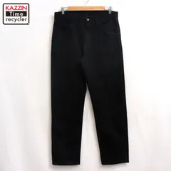 00s RUSTLER ラスラー ブラック デニムパンツ メンズ Lサイズ相当