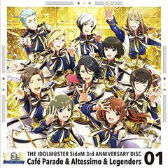 게임 [아이돌 마스터 SideM]THE IDOLM◎STER SideM 3rd ANNIVERSARY DISC 01 (특전 없음)