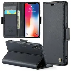 xs手帳 携帯カバー x手帳 アイフォンX/Xs スマホケース高PUレザー 財布型 耐衝撃 耐摩擦 X/XS 全面保護 サイドマグネット iphone カード収納 スタンド機能 Xケース手帳型 軽量 手触りが良い iPhone 人気上品な シンプル気質 iP
