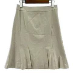 UNTITLED アンタイトル タグ付き Aラインスカート size2/ベージュ系