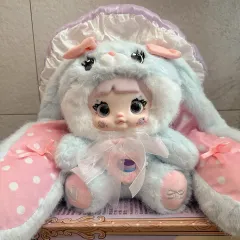 ノーミーぬいぐるみ きのこ 400% スカイブルー ベイビー スリ