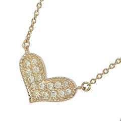 M*e様 ESTELLE Pt プラチナダイヤモンド ネックレス 2WAY 馬蹄 - メルカリ