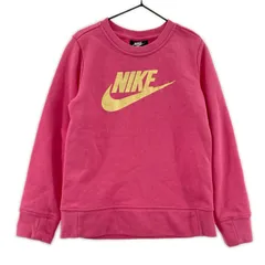 NIKE ナイキ ロゴプリントスウェット sizeXS/ピンク