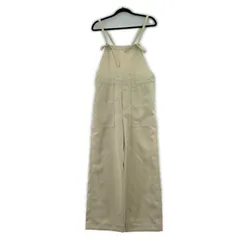 BEAUTY&YOUTH ビューティアンドユース オーバーオールサロペット sizeS/アイボリー