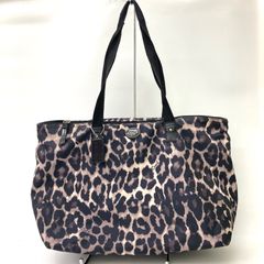 VALENTINO GARAVANI トートバッグ レオパード A4可 ブラウン - メルカリ
