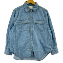 UNIQLO ユニクロ ×JW ANDERSON デニム長袖シャツ sizeS/ブルー系