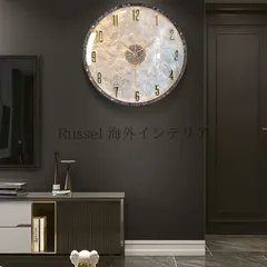 掛け時計 インテリア 高級感 ラグジュエリー エレガント モダン シンプル 静音 アナログ おしゃれ かわいい インテリア 壁掛け 時計 ウォール クロック 8-14のサムネイル