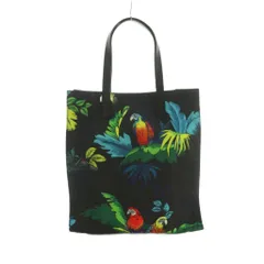 マークジェイコブス MARC JACOBS B.Y.O.Tパロット ショッピング トートバッグ 総柄 1SZ 黒 マルチカラー M0010300 /MI ■OS