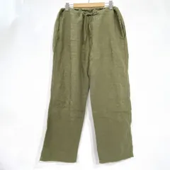 RHC Ron Herman ロンハーマン イージーパンツ 麻 3520600103 Lサイズ カーキ　※中古のサムネイル