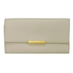 BOTTEGAVENETA ボッテガヴェネタ コンチネンタル トリフォード ウォレット アイボリー スナップボタン 札入れ カードケース コインケース RFID ICチップ プレート プラスター 三つ折り財布 578751 VMAU1 9644