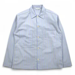 JOURNAL STANDARD カバーオール L ブルー ストライプ ストレッチ 日本製