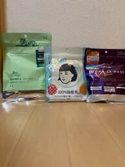 フェイスパック　3種