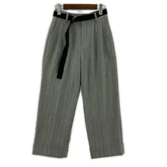 mallaマーラ ベルト付きパンツ size36/グレー