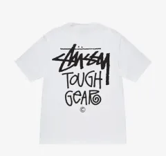 XXL ステューシー タフ ギア Tシャツ 白 STUSSY