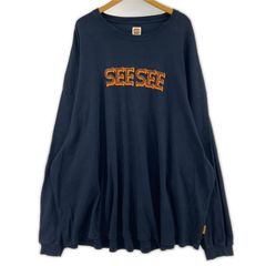SEESEE BASIC LS TEE ロンT ネイビー XLサイズ - メルカリ