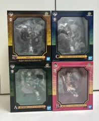 (未開封)鬼滅の刃 一番くじ ラストワン賞 C賞 屏風 フィギュア 4種 まとめ売り