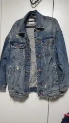 ZARA ザラ ダメージ デニム ジャケット デニムジャケット