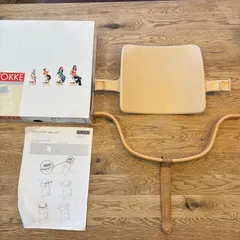＊希少＊STOKKE トリップトラップ ナチュラル 旧型 ベビーガード　木製ガードのサムネイル