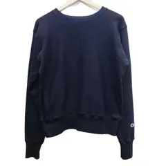Champion チャンピオン リバースウィーブ USA製 ブラック スウェット Mサイズ 黒 無地  90s 90年代 トレーナー 短丈 ショート丈 メンズ レディース ユニセックス 古着 アメカジ ヴィンテージ シンプル 人気 定番 肉厚 裏起毛