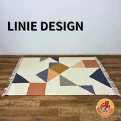 LINIE DESIGN MEMO RUST リニエデザイン メモ ラスト ラグ カーペット 絨毯 ナチュラル 手織り 北欧 マルチカラー