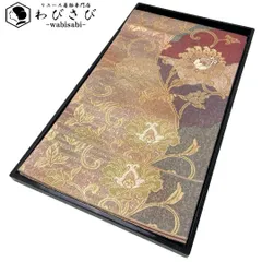 袋帯 西陣 いづくら 煌びやかな花唐草模様 金糸 O-4028 2026年最新】いづくら 帯の人気アイテム - メルカリ