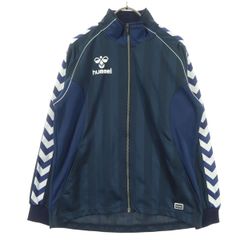 hummel トラックジャケット ジャージ Y2K ネイビー 00s - メルカリ