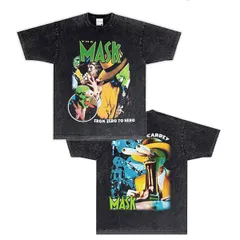 映画 マスク Mask Tシャツ  ヴィンテージ加工 Tシャツ  半袖 メンズTシャツ レディースTシャツ  男女兼用 ファッション S～3XLのサムネイル
