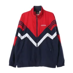アディダス ウィンドブレーカー レッド XXL