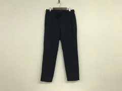 本物エイチアンドエムH&Mイージーストライプ柄スラックスパンツメンズサーフアメカジミリタリーストリートスケーターワークビジネススーツモードゴルフドレスバイカー紺ネイビーS