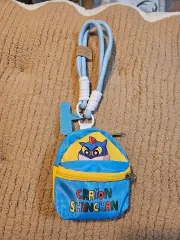 クレヨンしんちゃん ミニ バックパック コインケース および イヤホン ケース キーホルダー
