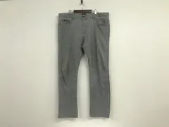 本物ヒューゴボスHUGOBOSSコットンストレッチデカビッグデニムパンツメンズサーフアメカジミリタリーストリートスケーターワークビジネススーツモードゴルフドレスバイカー38グレー2XLチュニジア製のサムネイル