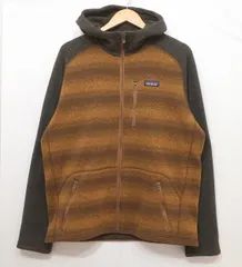 patagonia (L) 古着 14年製 パタゴニア ベターセーターフーディ 25662FA14 フリース ジップパーカー  K4-80