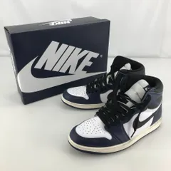 05w19318 ナイキ NIKE  AIR JORDAN 1 RETRO HIGH OG  ネイビー/ホワイト  29.0cm US11 UK10 EU45 中国製 メンズ  スニーカー  DZ5485-401  【中古品】