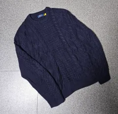 POLO RALPH LAUREN ケーブルニット 出品
